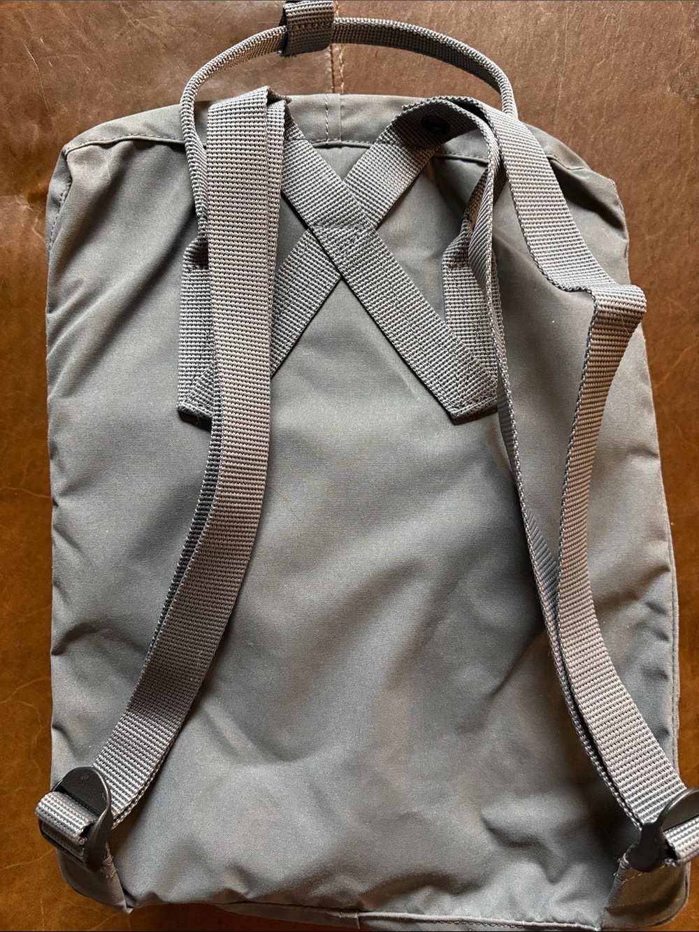 Fjallraven Kanken Backpack in Black with Red Logo - Picture 3 of 3